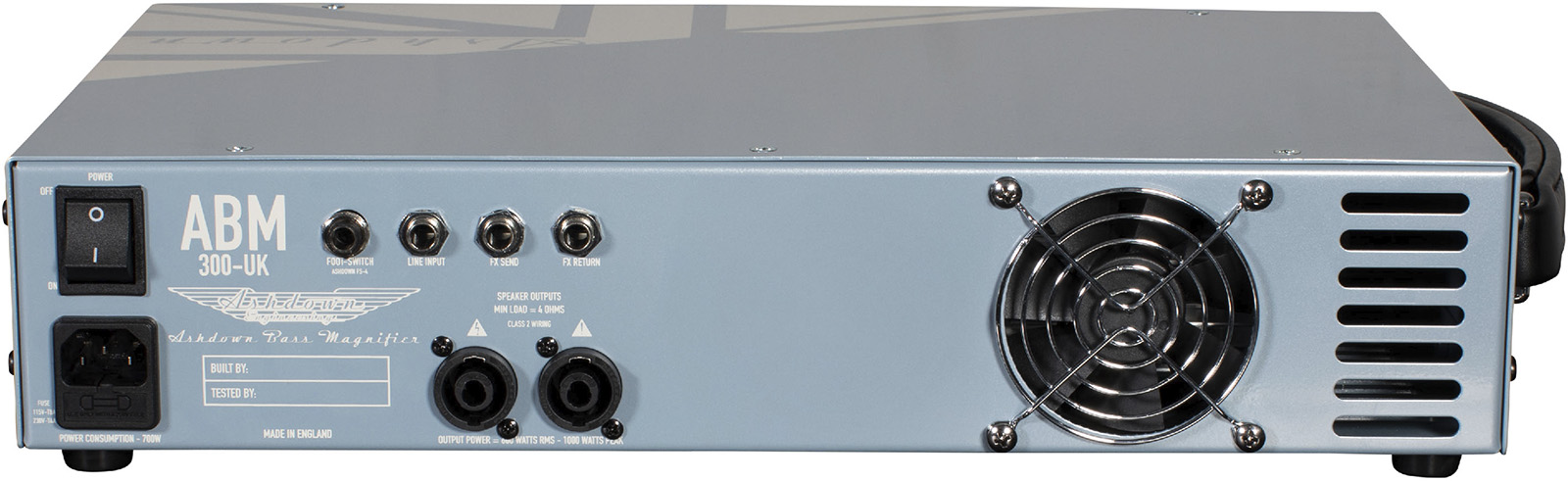 Ashdown Abm 300-uk Head 300w - Bass amp head - Variation 3