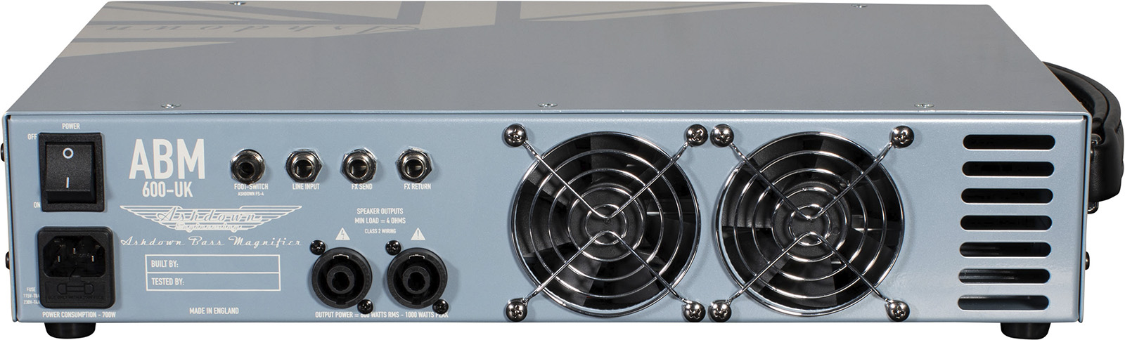 Ashdown Abm 600-uk Head 600w - Bass amp head - Variation 3