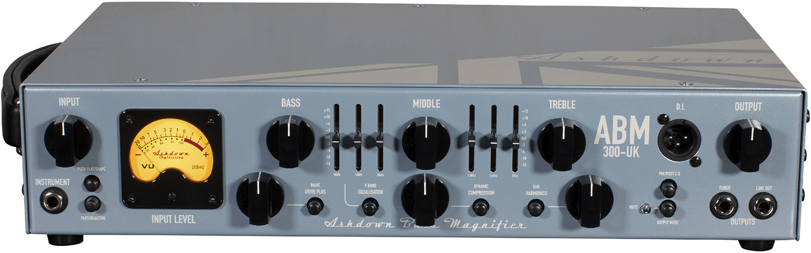 Ashdown Abm 300-uk Head 300w - Bass amp head - Main picture