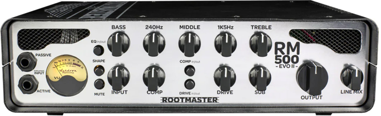 Ashdown Rootmaster Rm 500 Evo Ii Head 500w - Bass amp head - Main picture