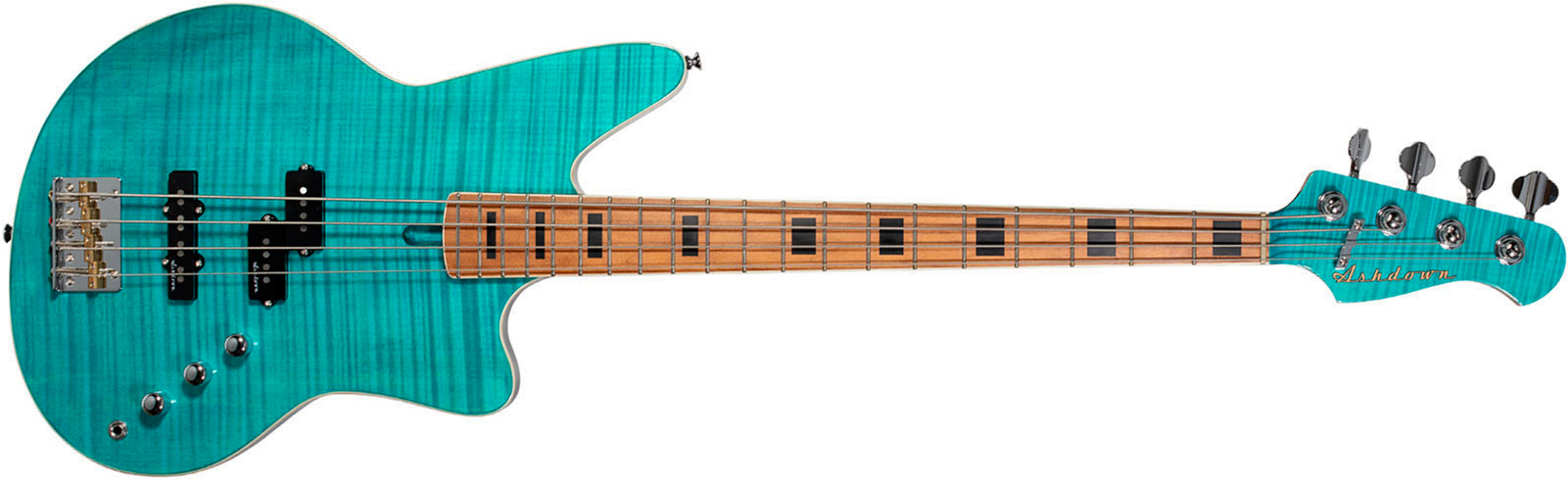 Ashdown The Saint Artisan Mn - Aegean Flame - Solid body electric bass - Main picture