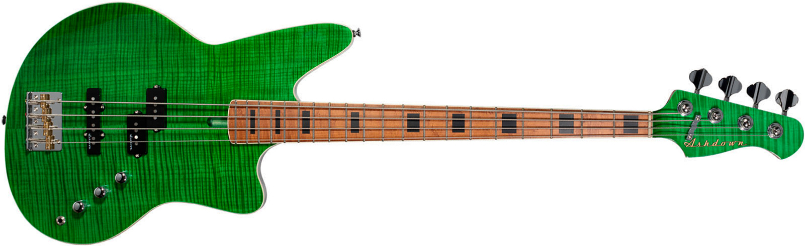 Ashdown The Saint Artisan Mn - Verdigris Flame - Solid body electric bass - Main picture