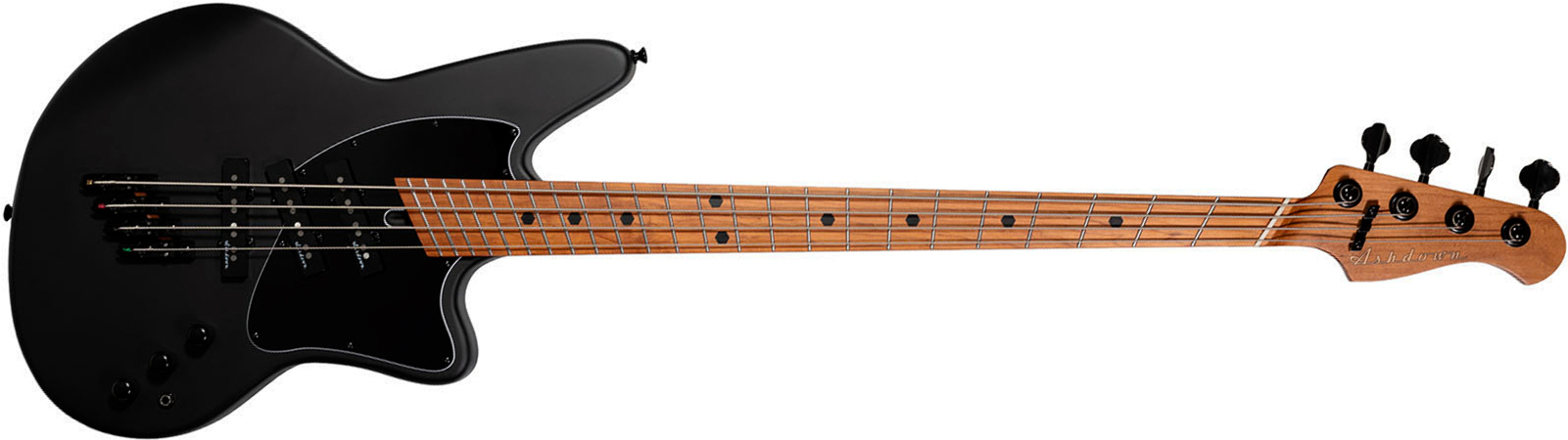 Ashdown The Saint Avant 4c Multiscale Mn - Matte Black - Solid body electric bass - Main picture