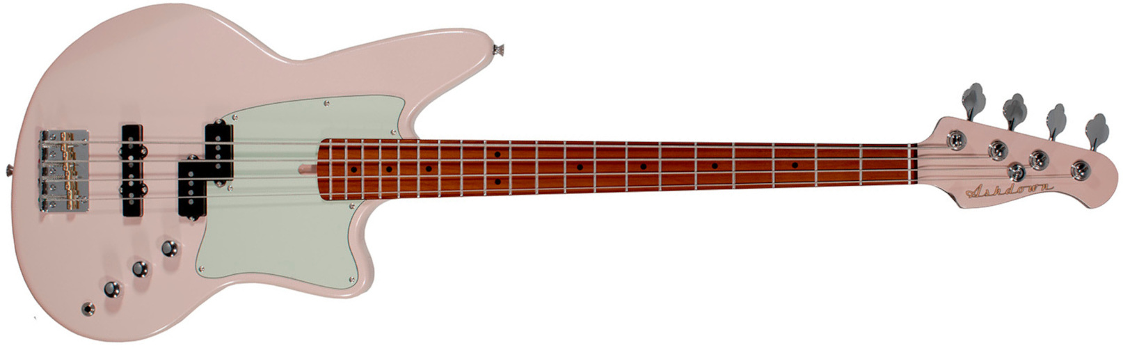 Ashdown The Saint Bass Mn - Shell Pink - Solid body electric bass - Main picture