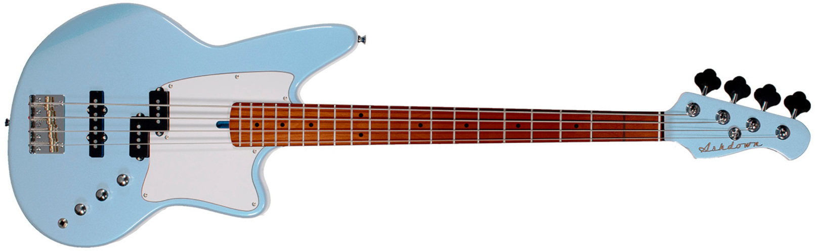 Ashdown The Saint Bass Mn - Ice Blue - Solid body electric bass - Main picture