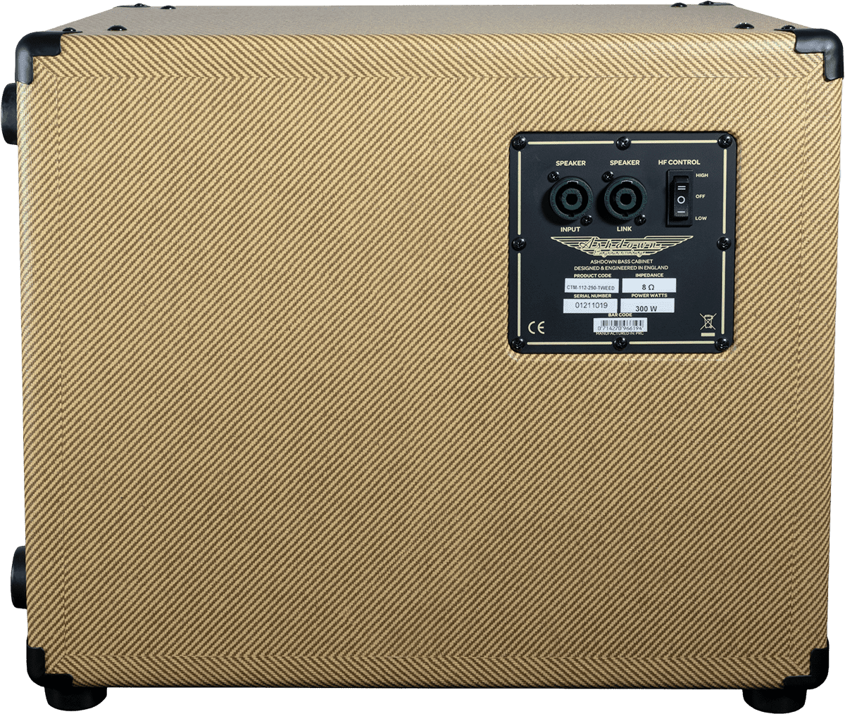 Ashdown Ctm 112 Tweed 300w - Bass amp cabinet - Variation 3