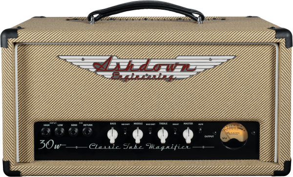 Bass amp head Ashdown CTM 30 Tweed