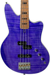 Solid body electric bass Ashdown The Saint Artisan - Amethyst Flame