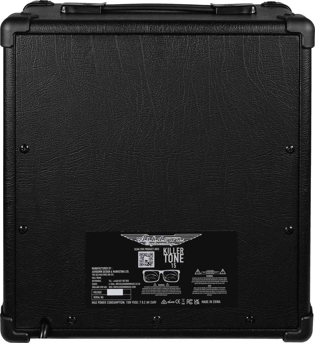Ashdown Kt-15 Killer Tone Combo 15w 1x8 - Electric guitar combo amp - Variation 2