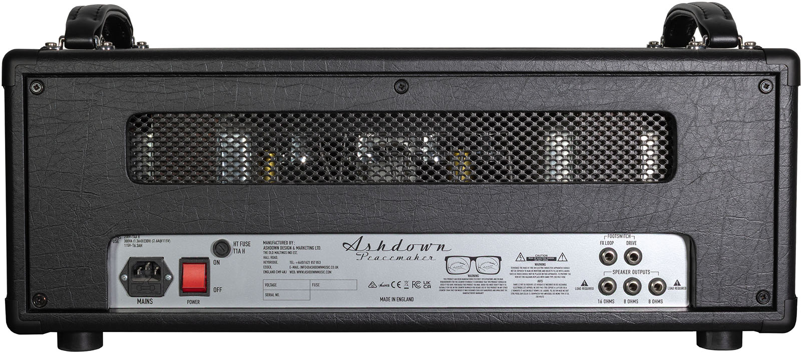 Ashdown Peacemaker 80w Made In Uk - Electric guitar amp head - Variation 3