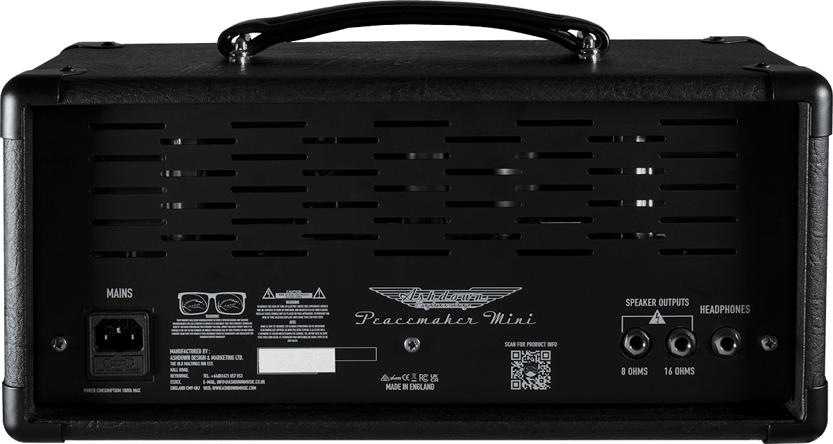 Ashdown Pm-2h Peacemaker 2 Head 2w - Electric guitar amp head - Variation 3