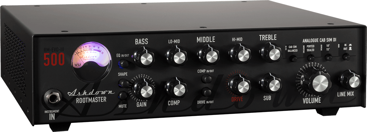 Ashdown Rootmaster Evo Iii Head 500w - Bass amp head - Variation 2