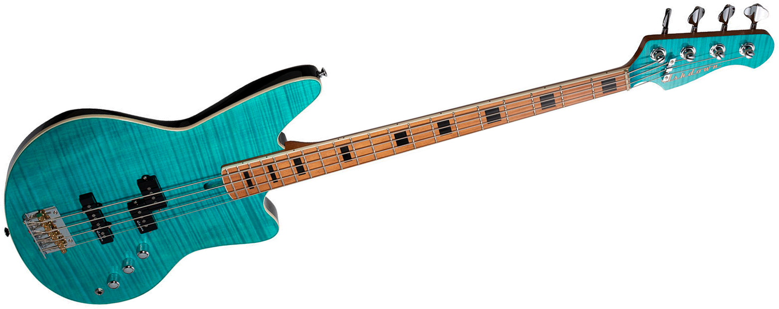 Ashdown The Saint Artisan Mn - Aegean Flame - Solid body electric bass - Variation 2