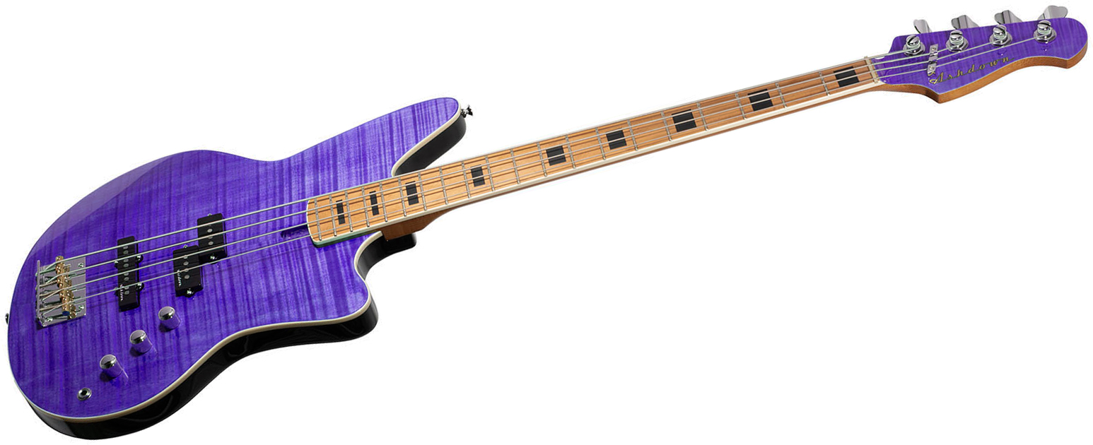 Ashdown The Saint Artisan Mn - Amethyst Flame - Solid body electric bass - Variation 3