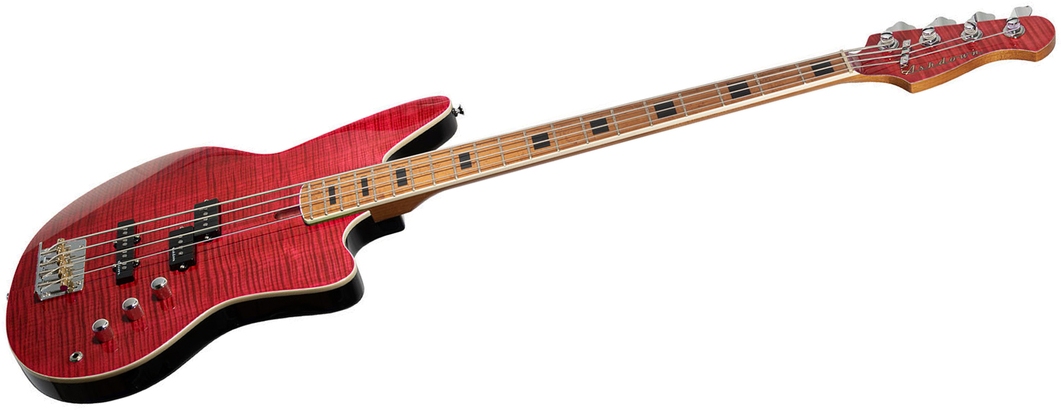 Ashdown The Saint Artisan Mn - Cardinal Flame - Solid body electric bass - Variation 3