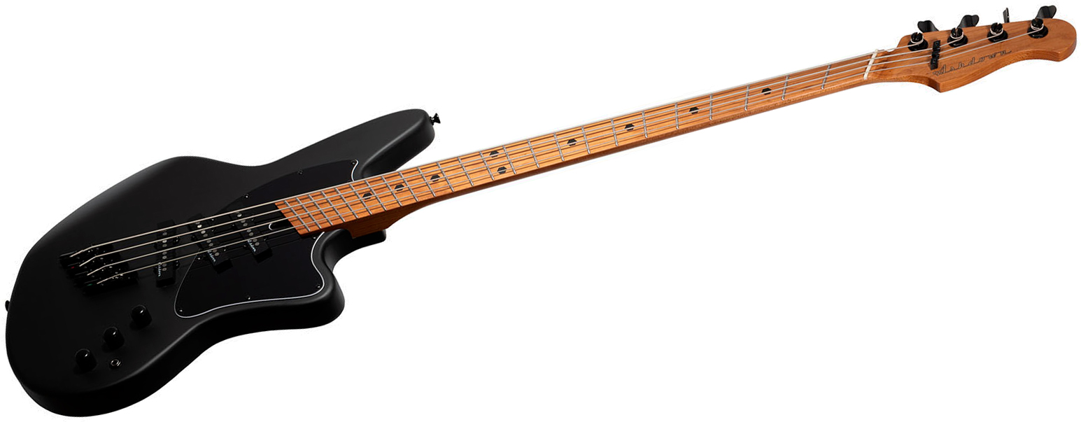 Ashdown The Saint Avant 4c Multiscale Mn - Matte Black - Solid body electric bass - Variation 3
