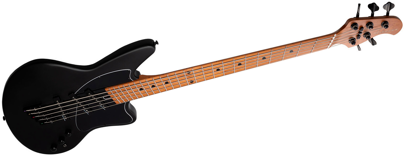 Ashdown The Saint Avant 5c Multiscale Mn - Matte Black - Solid body electric bass - Variation 1