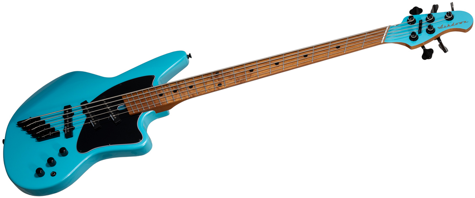 Ashdown The Saint Avant 5c Multiscale Mn - Lambo Metallic Blue - Solid body electric bass - Variation 1