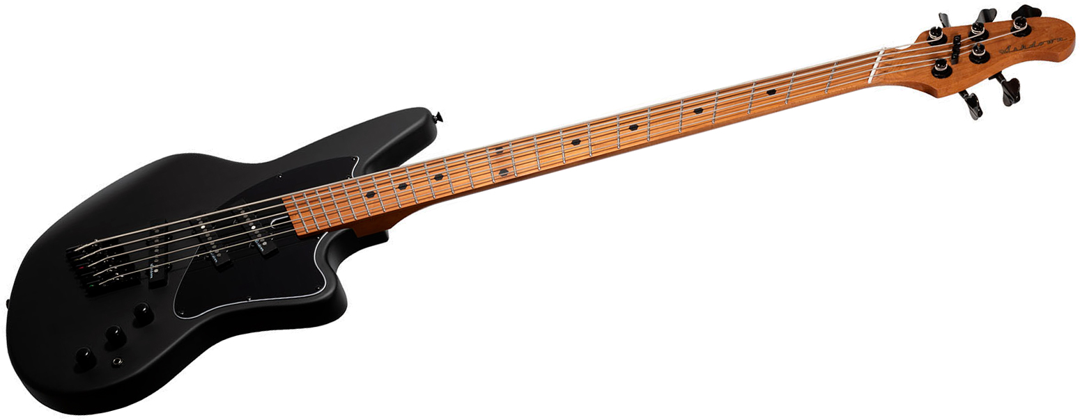 Ashdown The Saint Avant 5c Multiscale Mn - Matte Black - Solid body electric bass - Variation 2