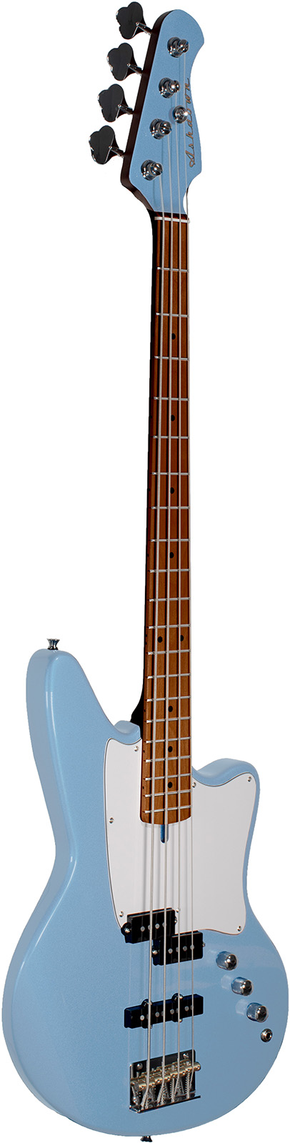 Ashdown The Saint Bass Mn - Ice Blue - Solid body electric bass - Variation 1