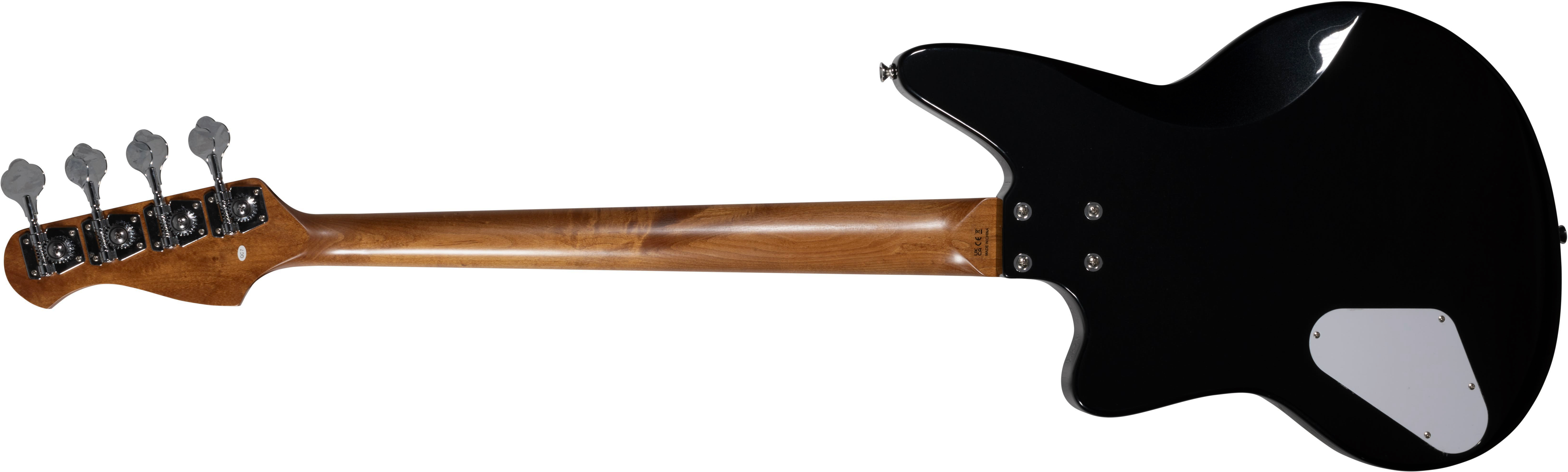 Ashdown The Saint Roasted Lh Gaucher Mn - Gloss Black - Solid body electric bass - Variation 1