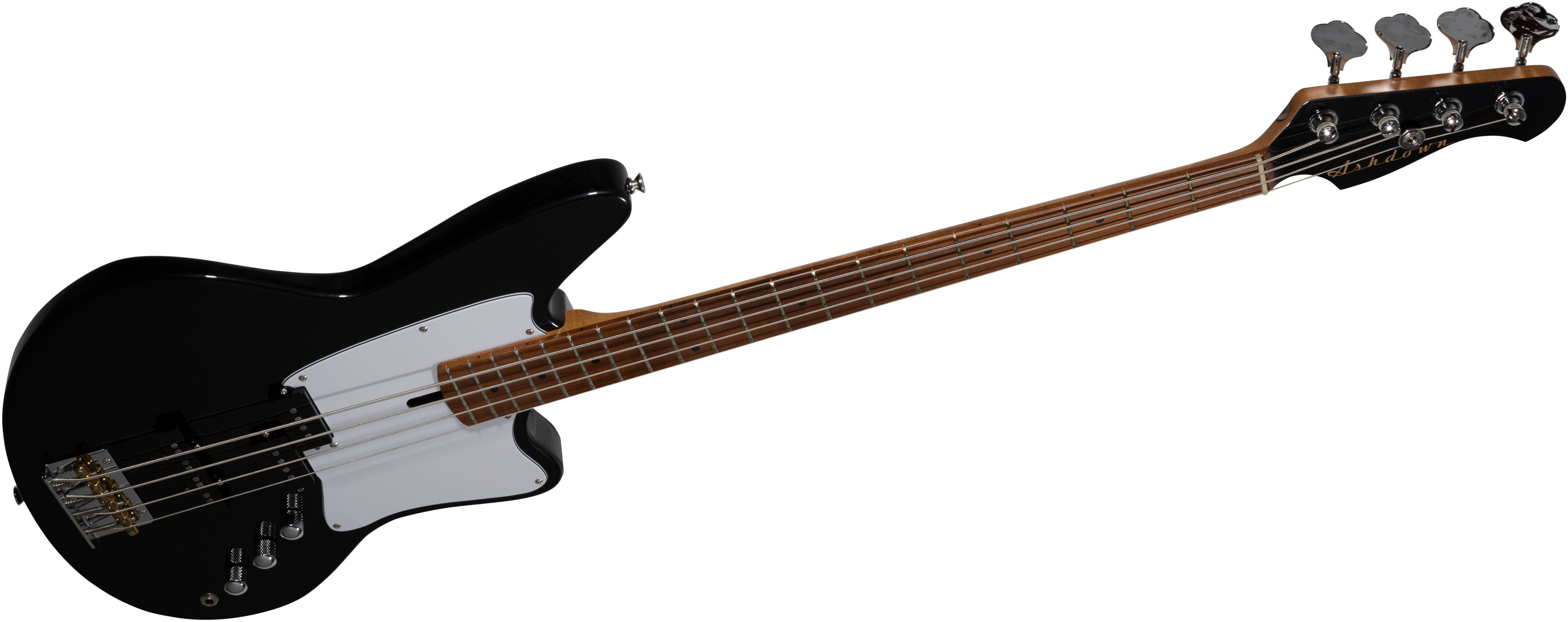 Ashdown The Saint Roasted Lh Gaucher Mn - Gloss Black - Solid body electric bass - Variation 3