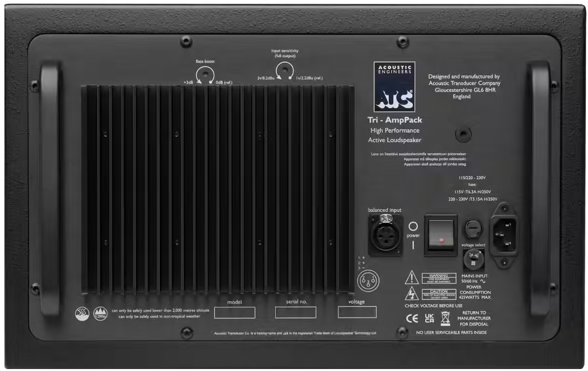 Atc Loudspeakers Scm25a Pro Mk2 - La PiÈce - Active studio monitor - Variation 2