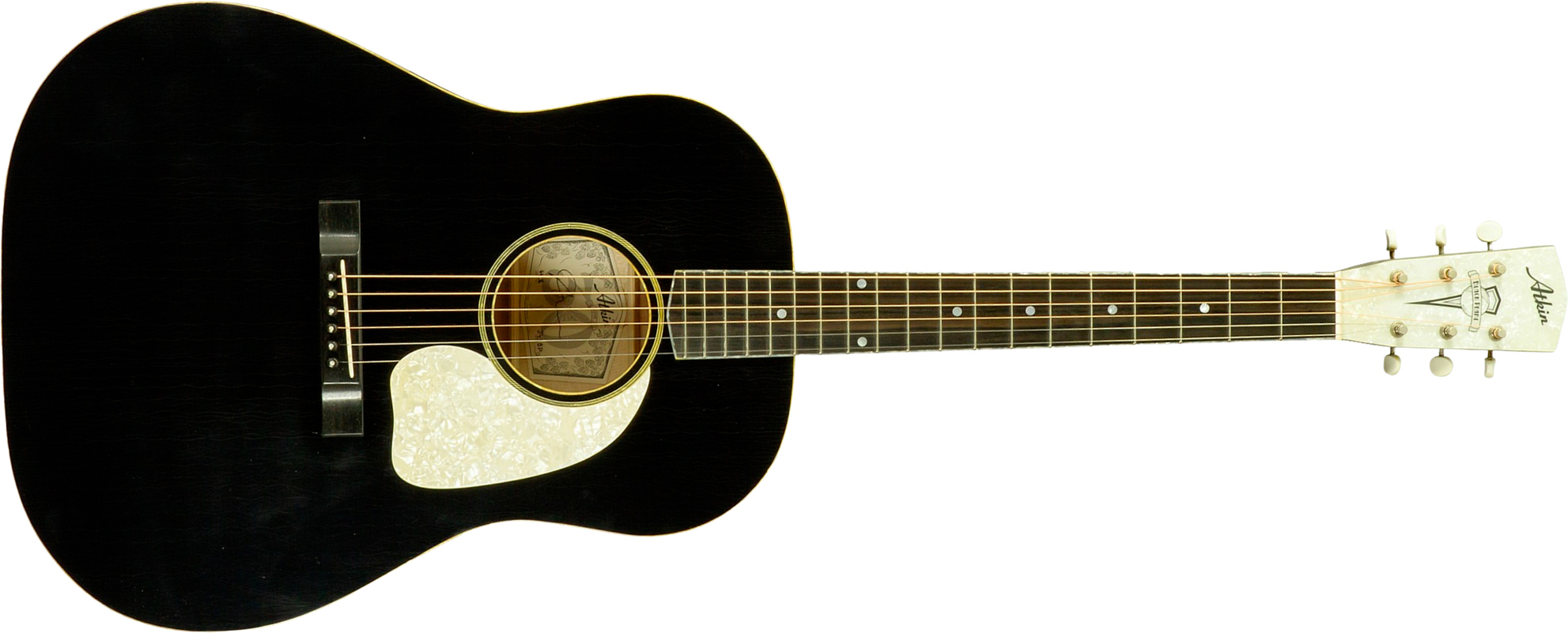 Atkin The Forty Three Dreadnought Shsc Epicea Erable Eb - Aged Black Pearl - Folk guitar - Main picture