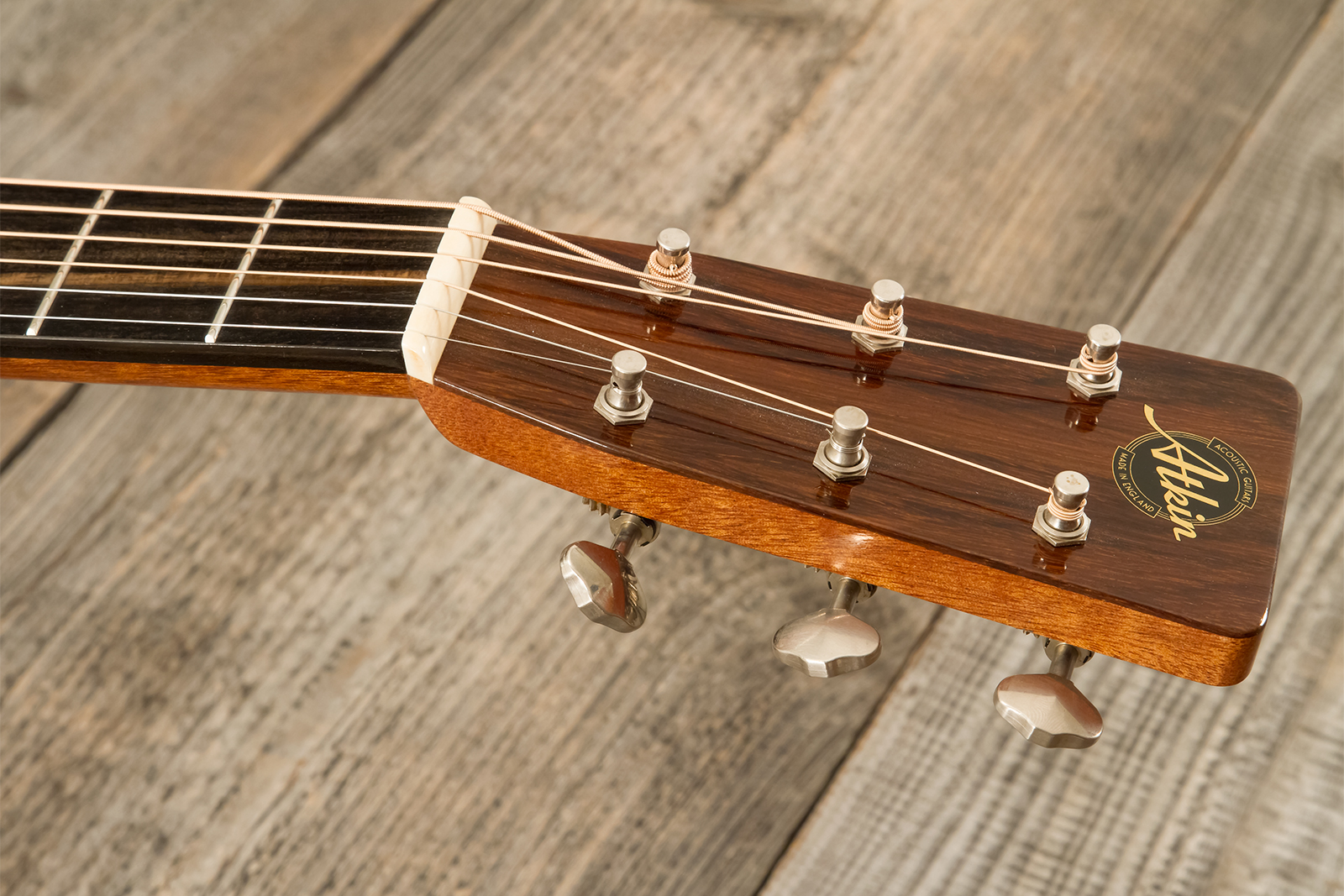 Atkin D37 Dreadnought Epicea Palissandre Eb #3716 - Aged Natural - Folk guitar - Variation 7
