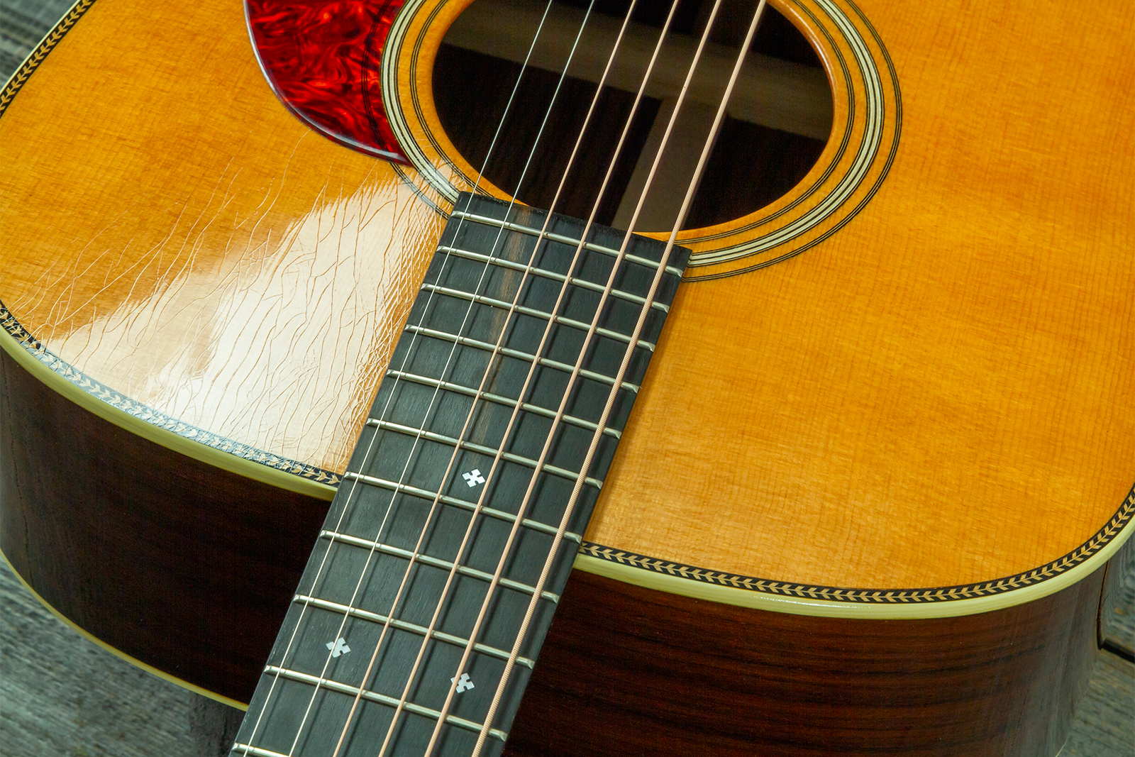 Atkin D37 Dreadnought Epicea Palissandre Eb - Aged Toned Relic Gloss Natural - Folk guitar - Variation 15