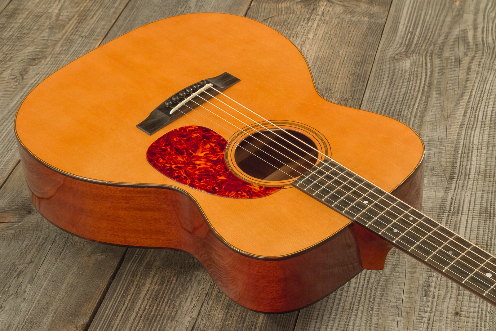 Atkin Essential 000 Shsc Epicea Acajou Eb #3871 - Aged Natural - Folk guitar - Variation 2