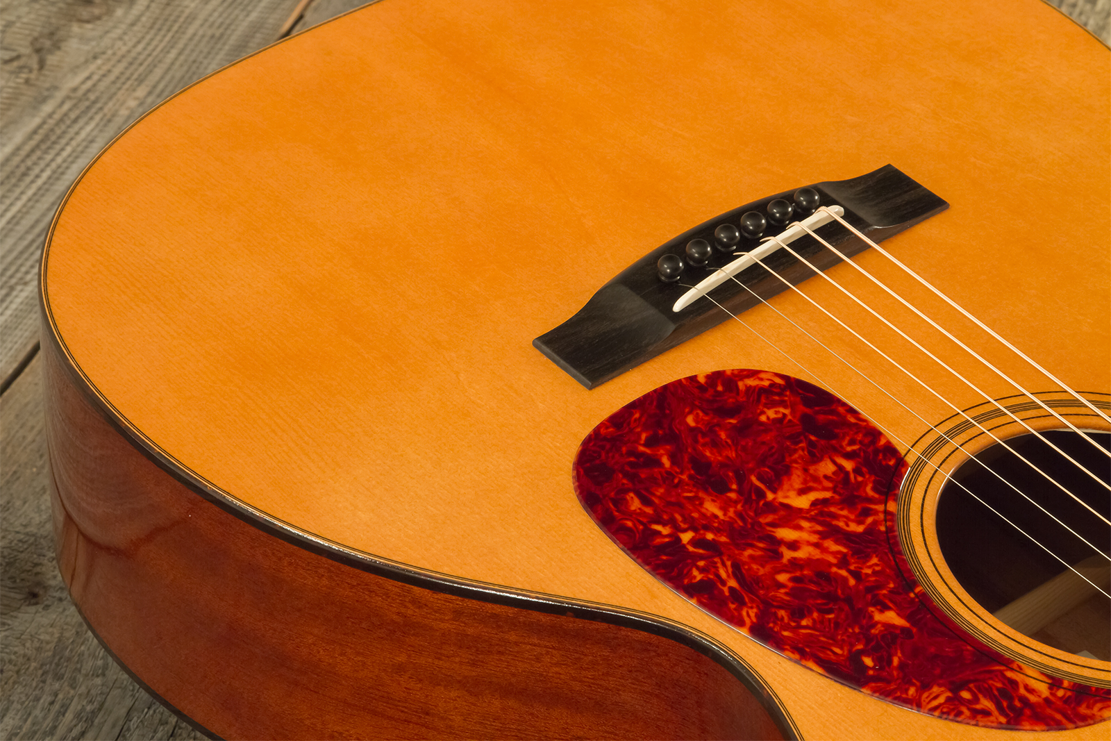 Atkin Essential 000 Shsc Epicea Acajou Eb #3871 - Aged Natural - Folk guitar - Variation 3