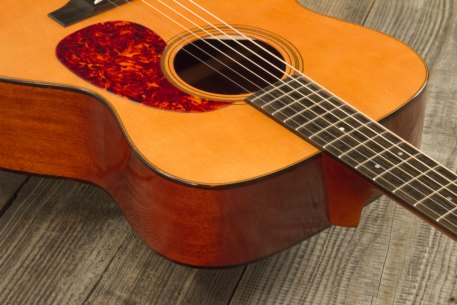 Atkin Essential 000 Shsc Epicea Acajou Eb #3871 - Aged Natural - Folk guitar - Variation 4