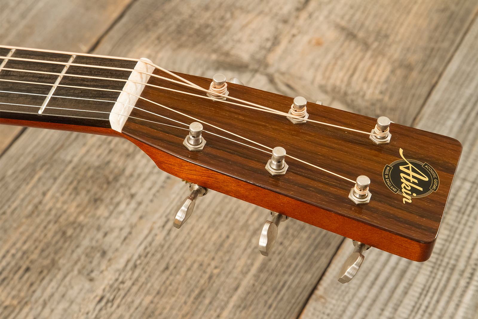 Atkin Essential 000 Shsc Epicea Acajou Eb #3871 - Aged Natural - Folk guitar - Variation 6