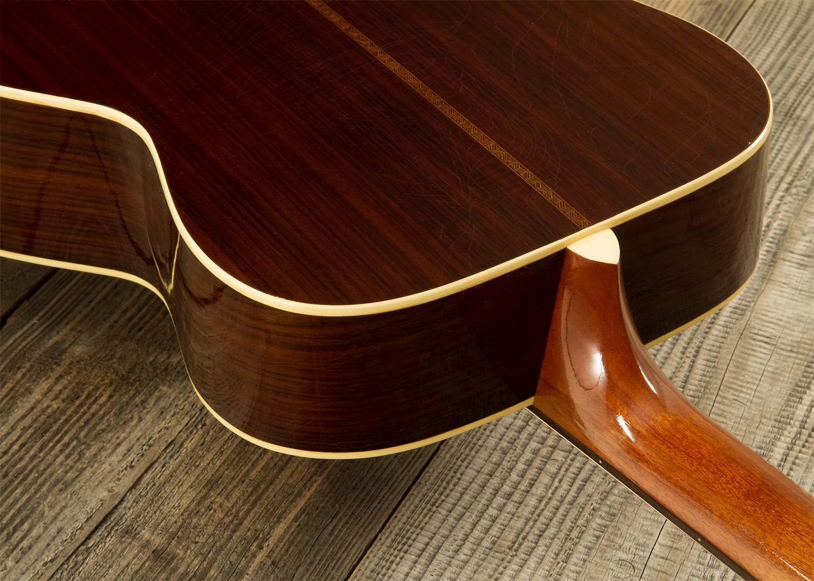 Atkin Om37 Orchestra Model Epicea Palissandre Eb #3558 - Aged Natural - Folk guitar - Variation 10