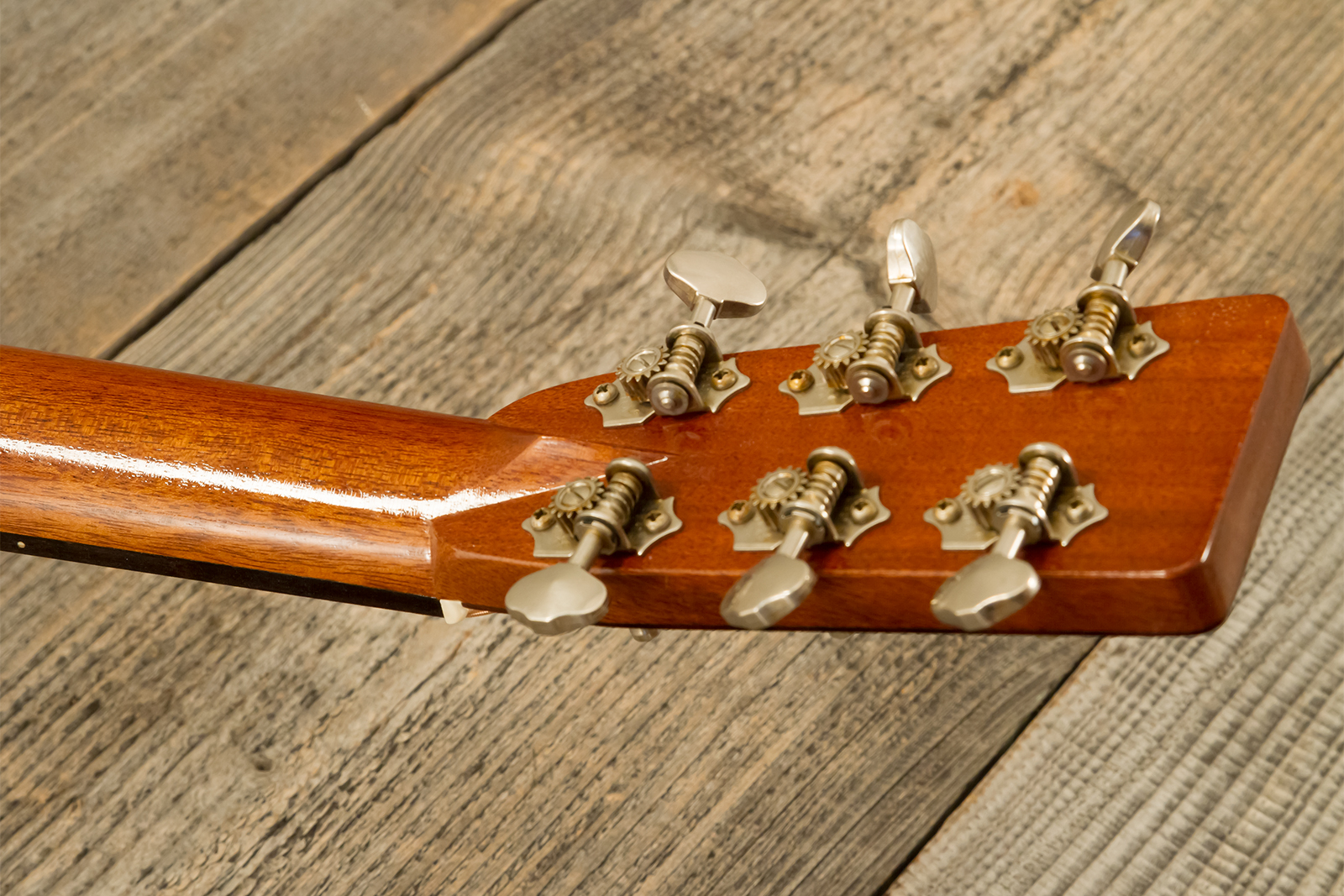 Atkin Om37 Orchestra Model Epicea Palissandre Eb #3558 - Aged Natural - Folk guitar - Variation 13