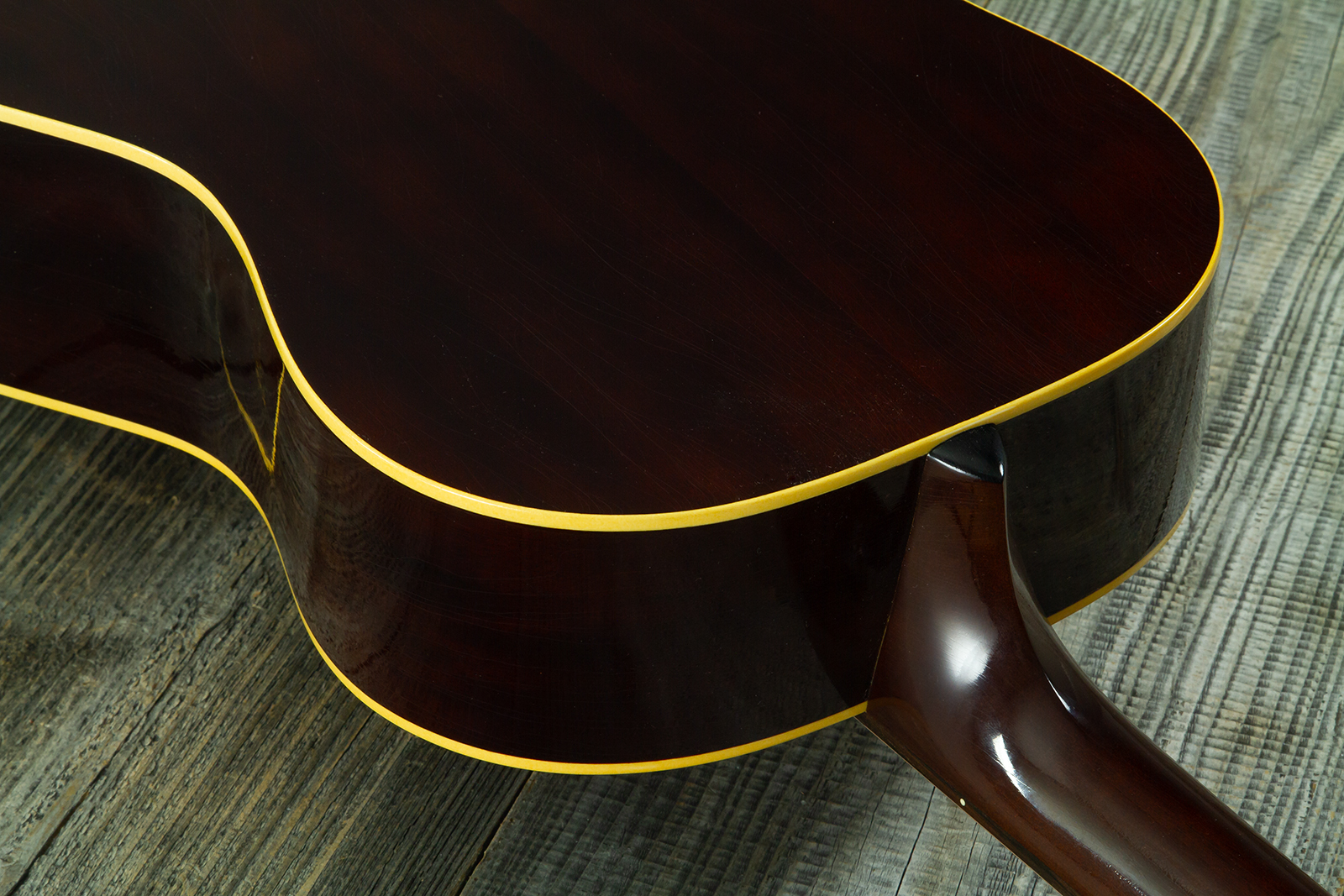 Atkin The Forty Seven Concert Shsc Epicea Acajou Rw - Aged Sunburst - Folk guitar - Variation 9