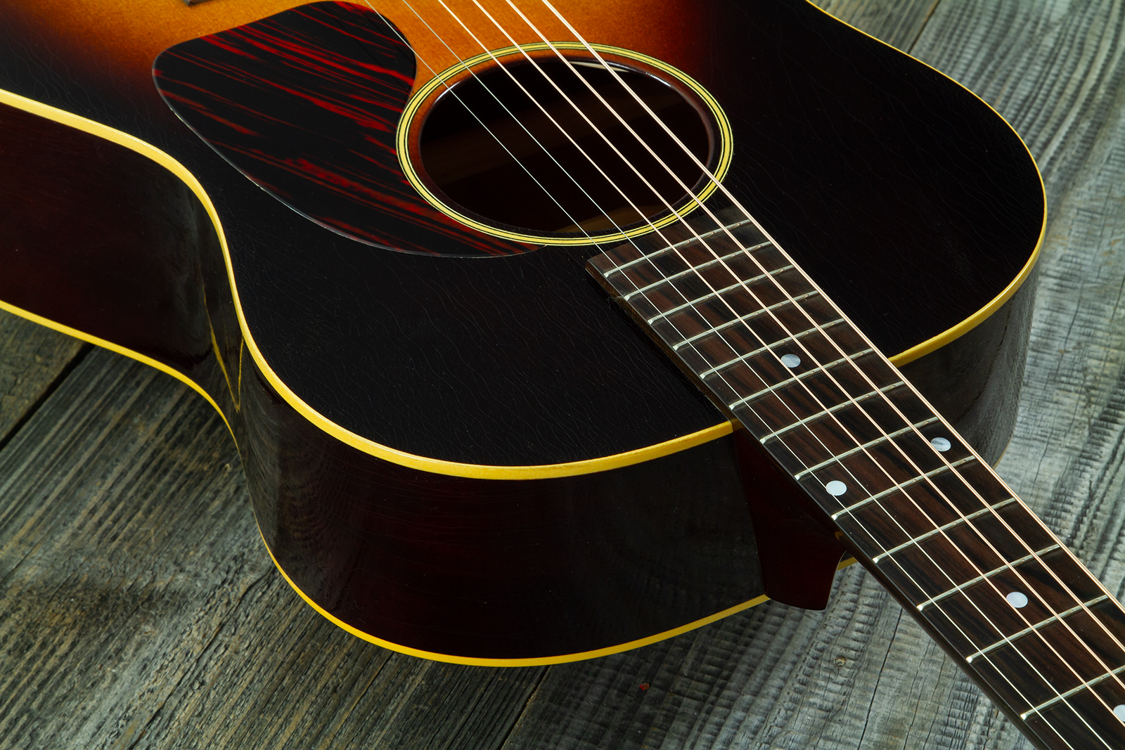 Atkin The Forty Seven Concert Shsc Epicea Acajou Rw - Aged Sunburst - Folk guitar - Variation 5
