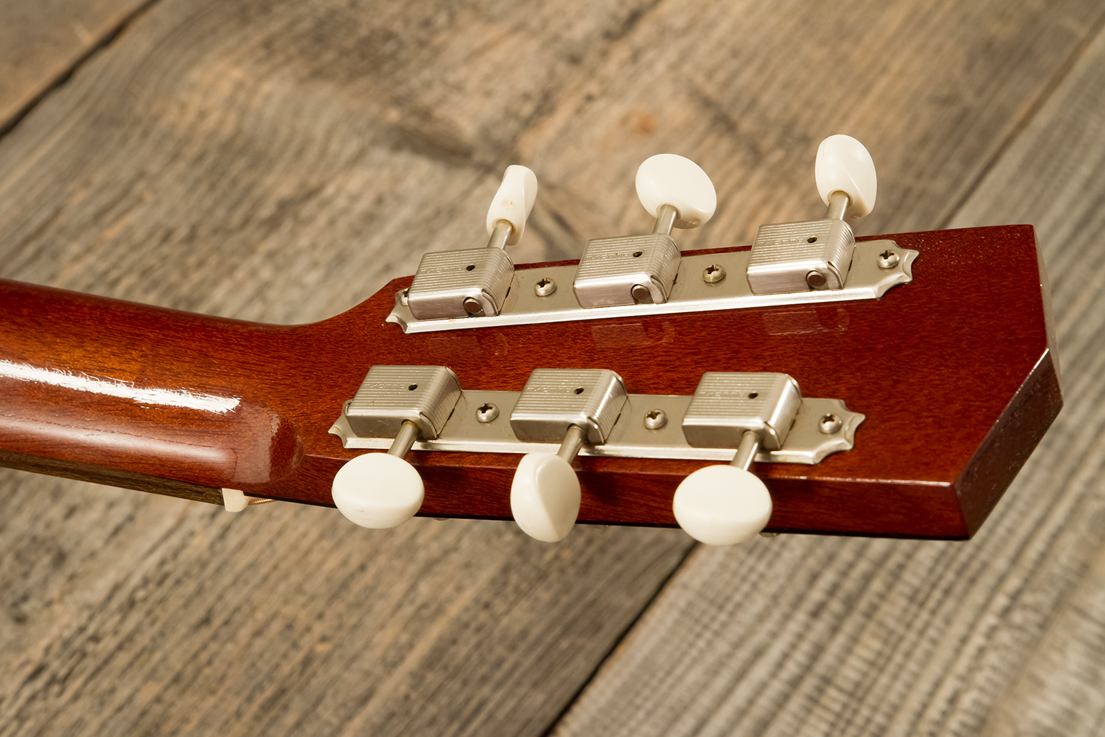 Atkin The Forty Three Dreadnought Epicea Acajou Rw #3851 - Aged Sunburst - Folk guitar - Variation 11