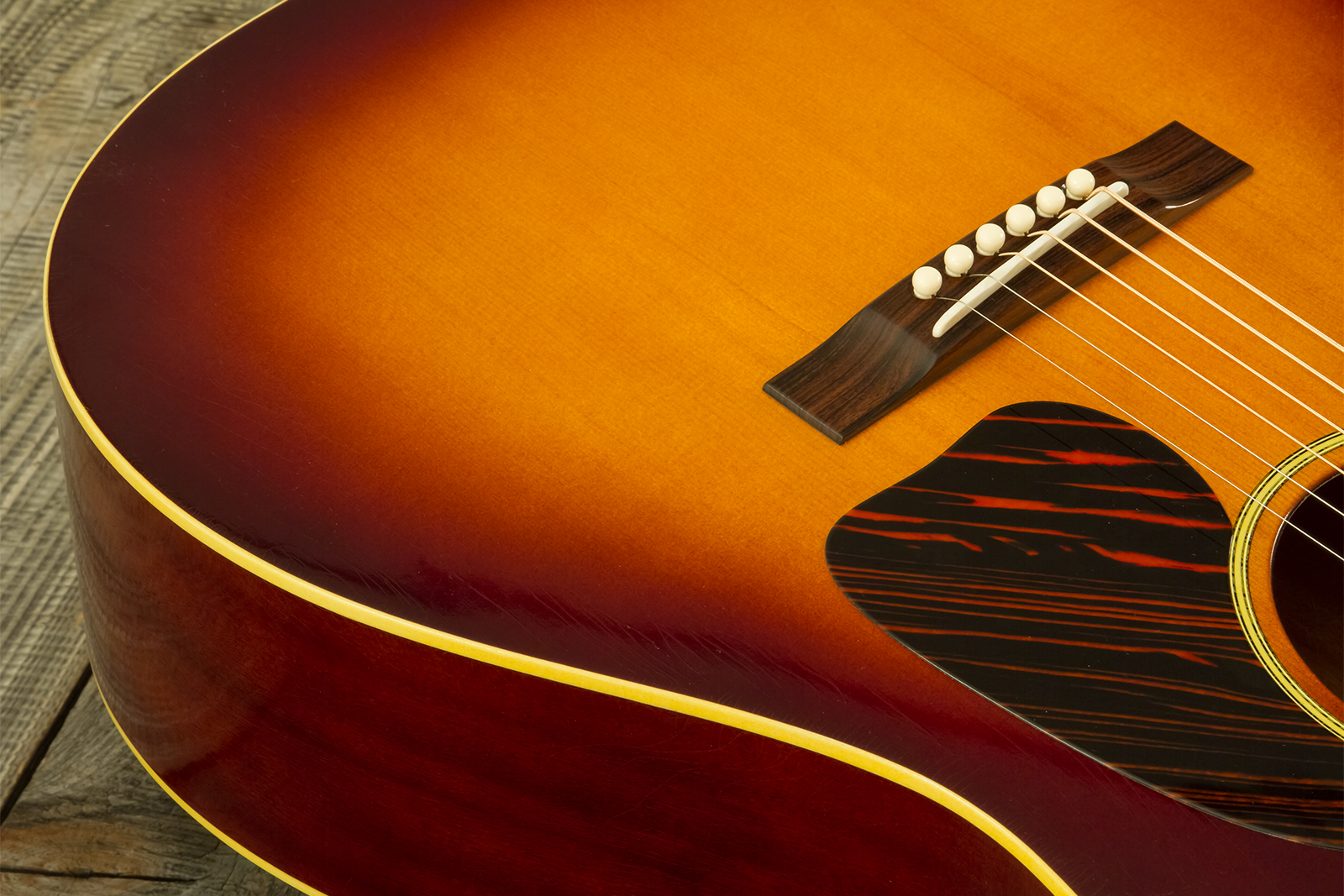 Atkin The Forty Three Dreadnought Epicea Acajou Rw #3851 - Aged Sunburst - Folk guitar - Variation 3