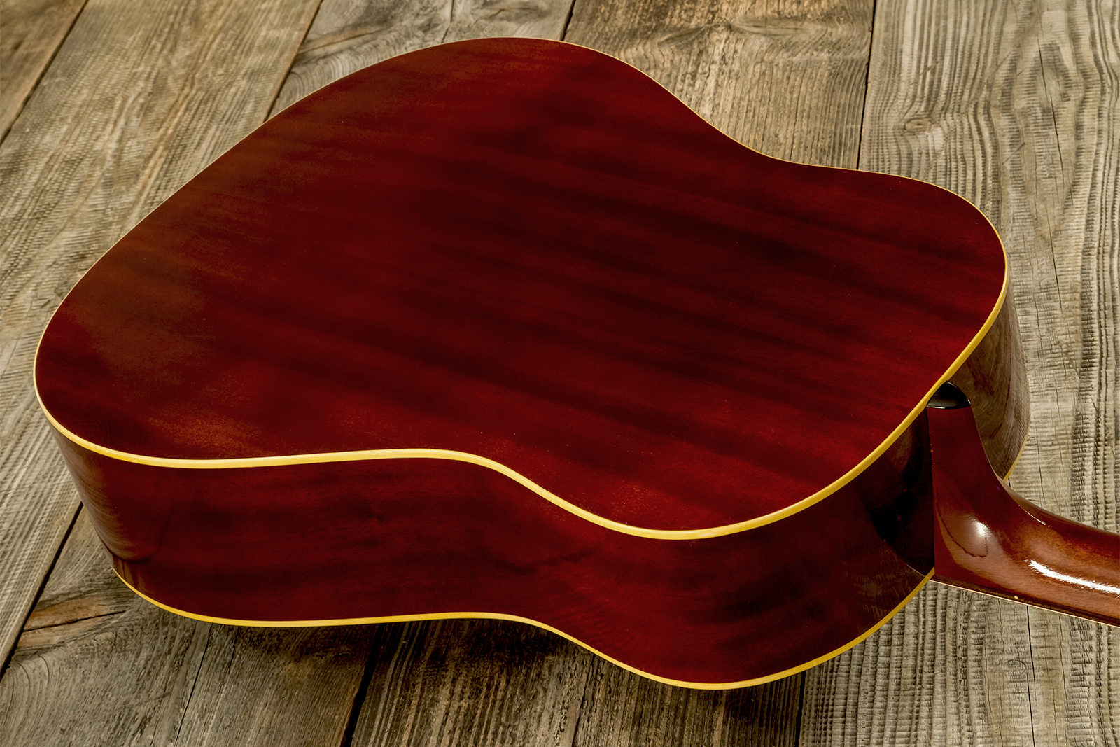 Atkin The Forty Three Dreadnought Epicea Acajou Rw #3851 - Aged Sunburst - Folk guitar - Variation 7