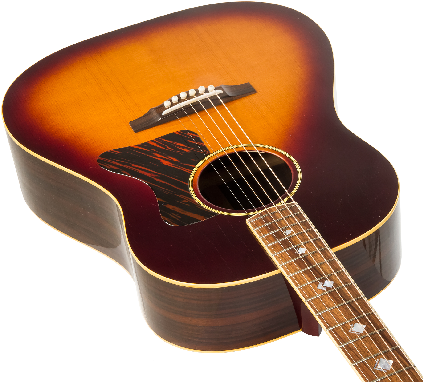 Atkin The Thirty Eight Dreadnought Epicea Palissandre Eb +etui #1530 - Aged Sunburst - Acoustic guitar & electro - Variation 2