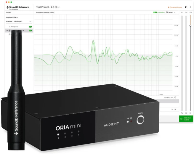 Audient Oria Mini + Soundid Reference Complete Bundle - Monitor Controller - Main picture