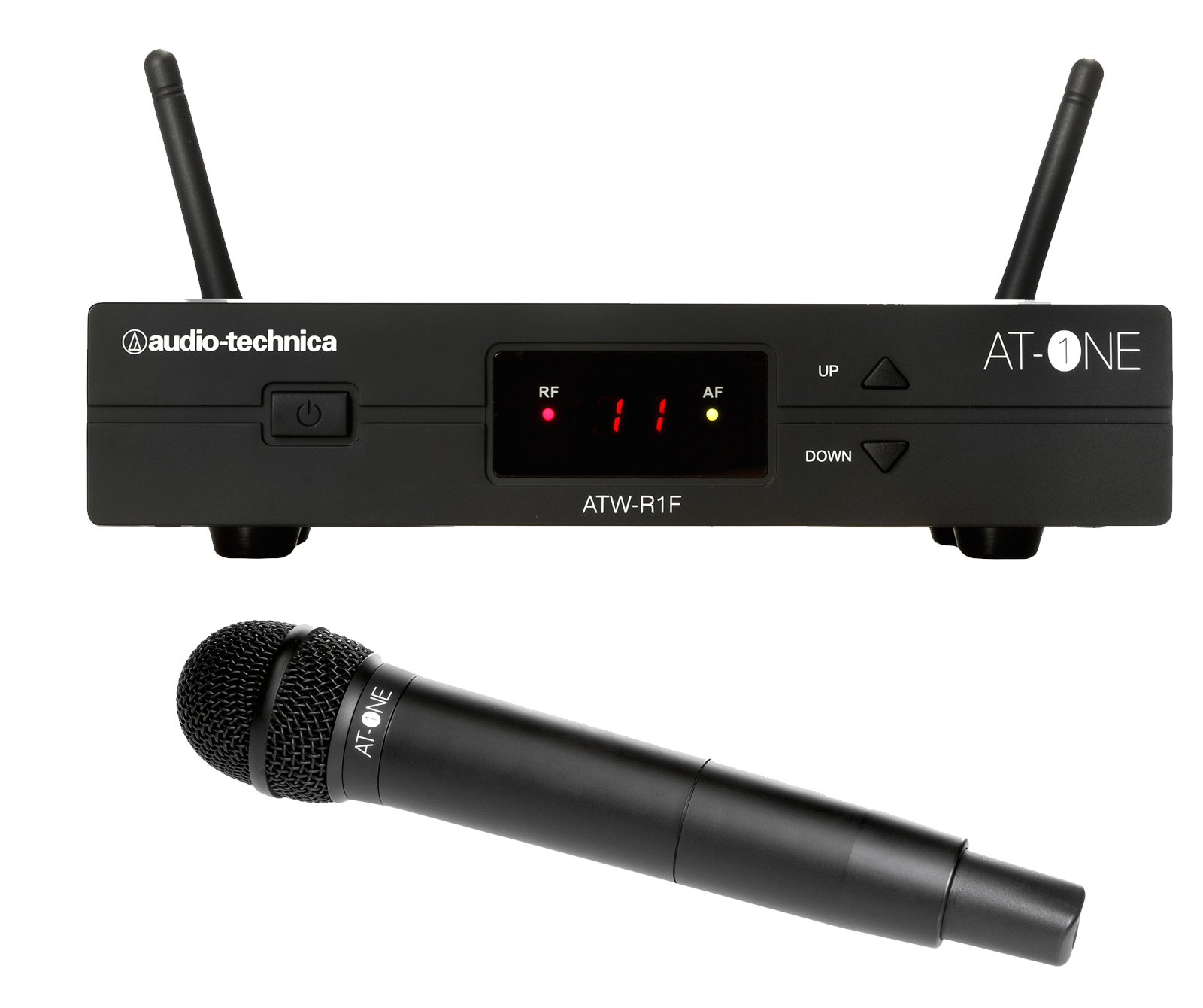 Audio technica ATW13F Wireless handheld microphone