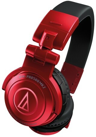 Audio Technica Ath-pro500mk2rd - Rouge - Studio & DJ Headphones - Main picture