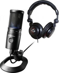 Microphone pack with stand Audio technica At2020 Usb+X + Pro580