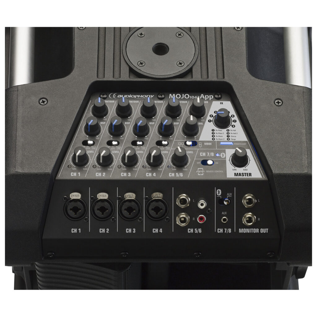 Audiophony Mojo 1042app - Complete PA system - Variation 1