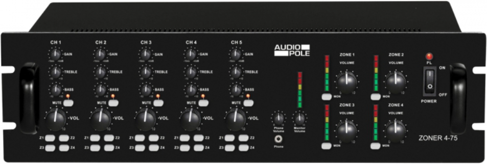 Audiopole Zoner 4 75 - Power mixer - Main picture