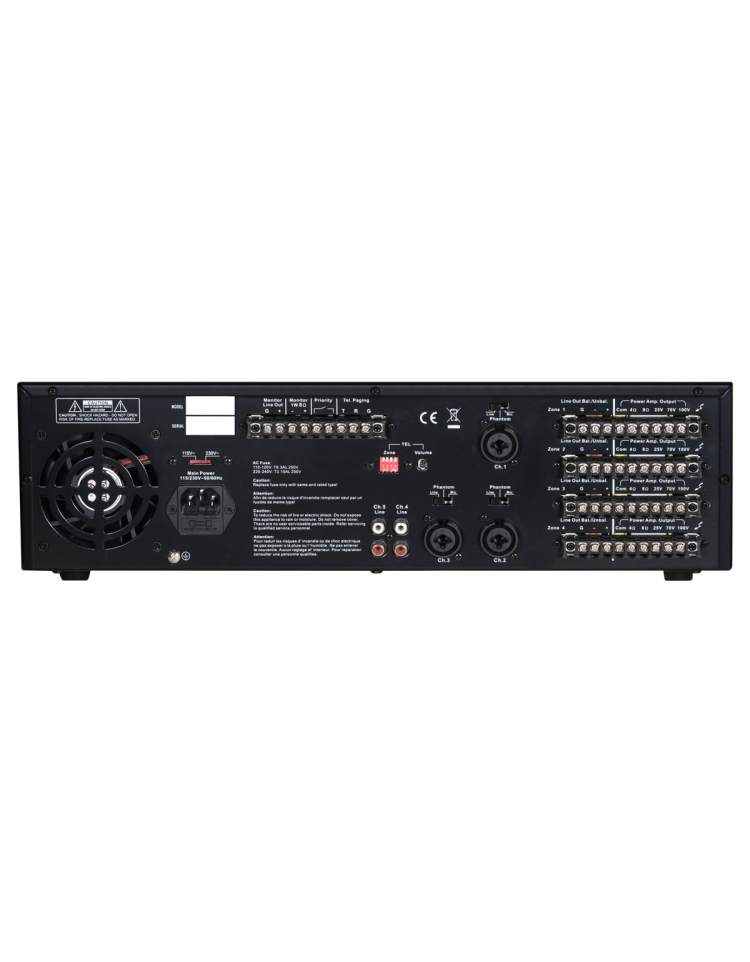 Audiopole Zoner 4 75 - Power mixer - Variation 1