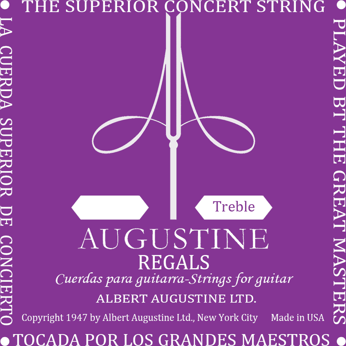 Augustine Corde Au DÉtail Regal Mi 1 - Nylon guitar strings - Main picture